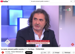 Voir la vidéos sur le sucre sur Youtube